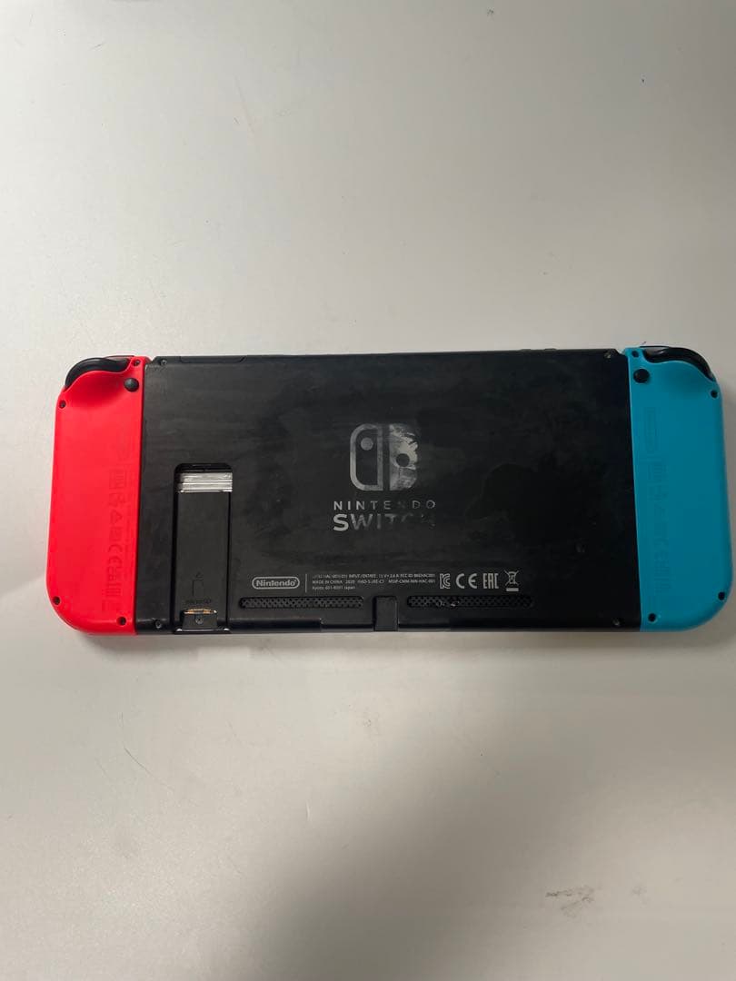 Nintendo Switch 本体 青赤 Joy-Con　画面割れあり
