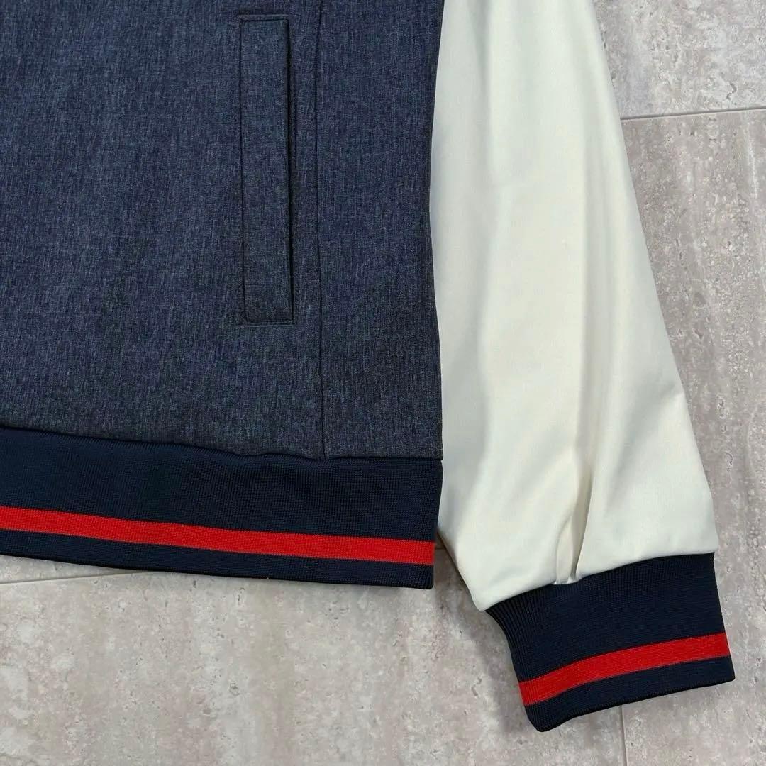 【フィラゴルフ】ジャケット　ブルゾン　4Lサイズ　ネイビー　裏地フリース