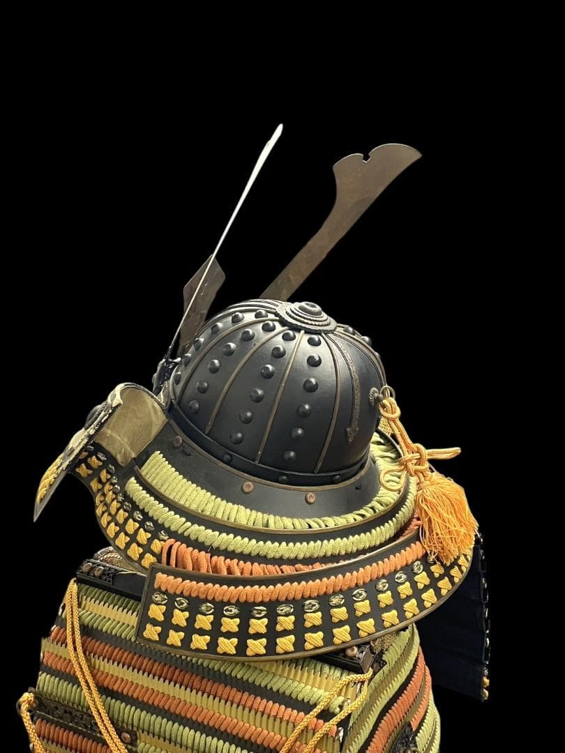 送料込み 着用可能 甲冑 等身大 当世具足 鎧兜 時代祭り 鎧櫃 龍刻 胸当て