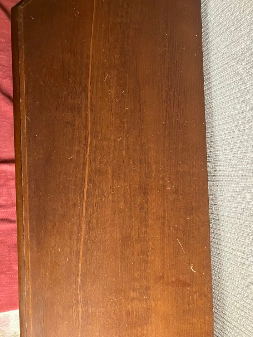 木製キャビネット　フローラルインレイ象嵌細工