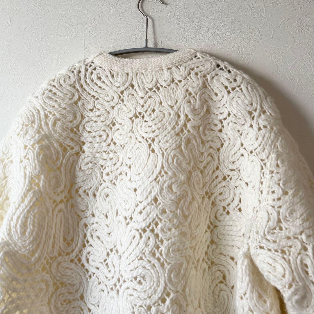 IENA 2024AW エンブロイダリーレースジャケット　ホワイト