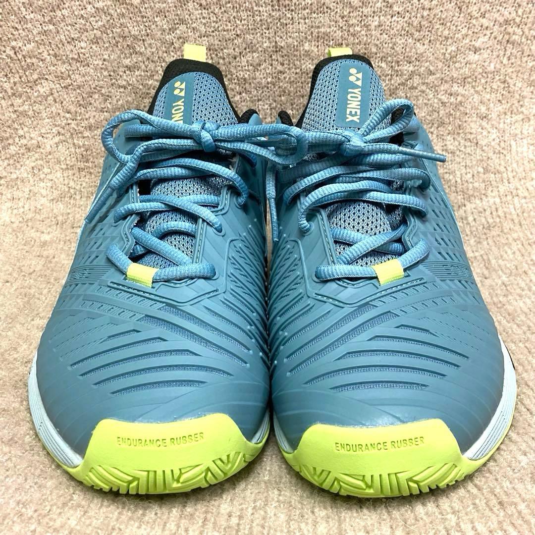 【極美品】Yonex テニスシューズ ソニケージ ワイド25cm オールコート用