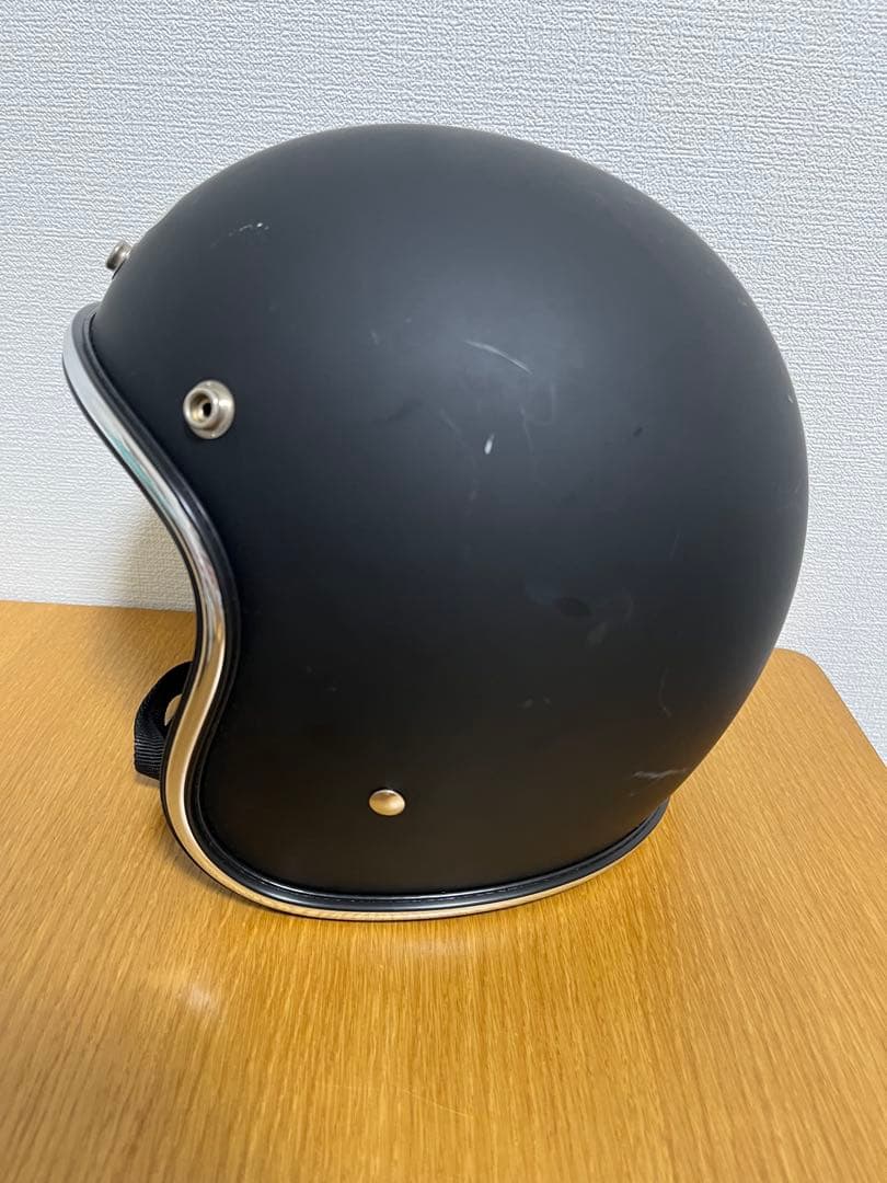 TT&CO 500-TX ジェットヘルメット マットブラック