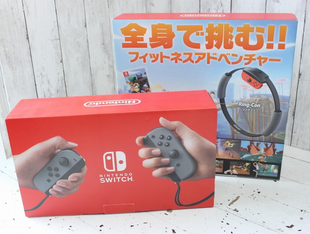 美品 ニンテンドースイッチ 本体 リングフィットアドベンチャー付き
