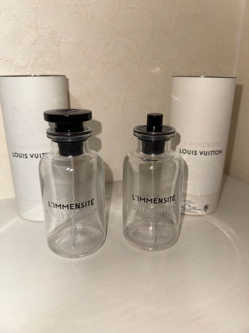 LOUIS VUITTON L'IMMENSITÉ ガラス瓶 2個セット