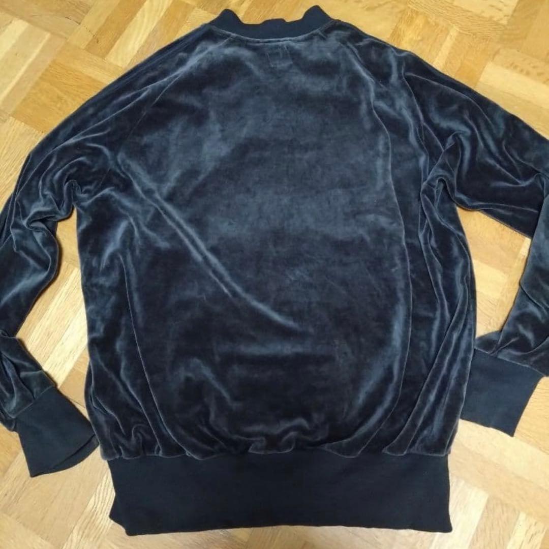 アディダスオリジナルス　黒ベロア　サイズLL　King Gnu常田着用