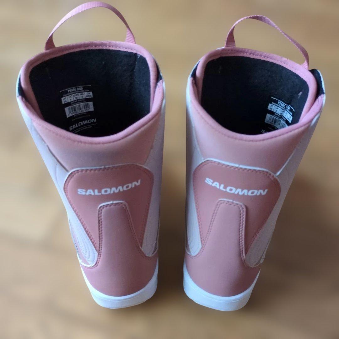 SALOMON スノーボードブーツ ピンク BOA ボア