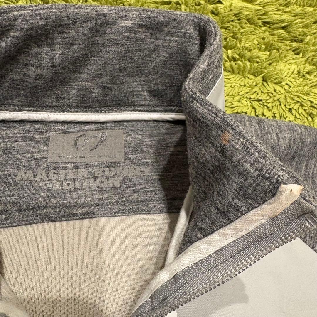 マスターバニーエディション ジップジャケット アウター 異素材 グレー サイズ1