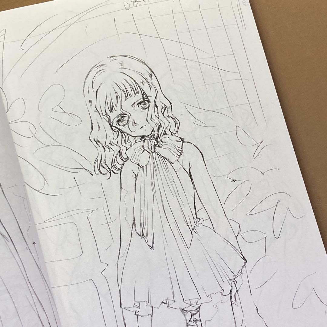 ゲーム 白詰草話 全原画集⭐大槍葦人⭐LITTLE WITCH