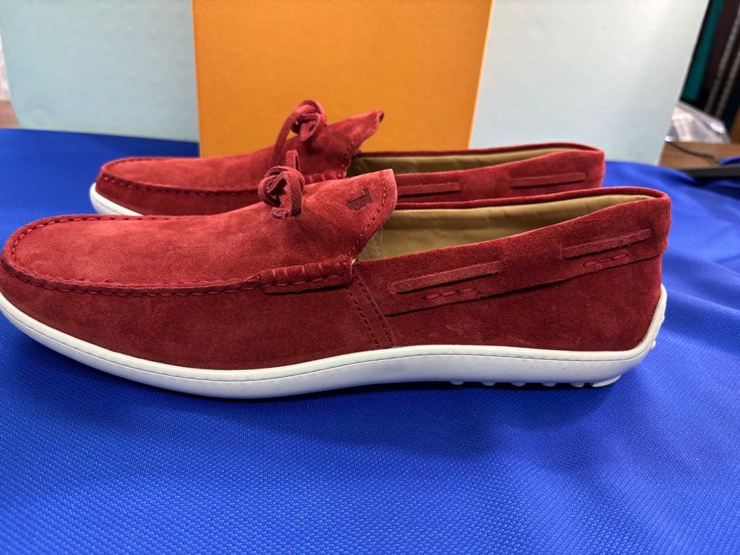 TOD'S スウェードドライビングシューズ 10（UK）/28.0cm（JP）