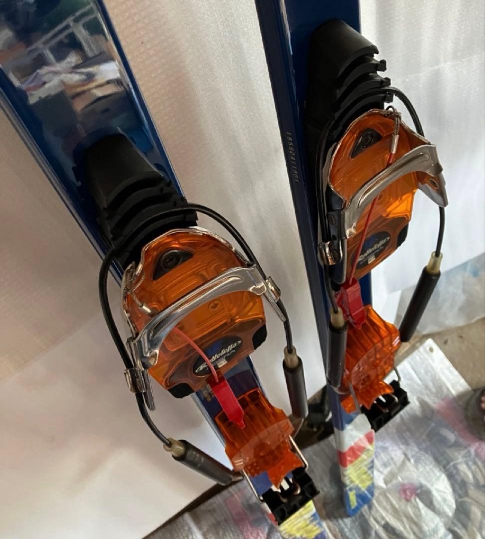 i*k様 テレマークスキー板　ブルーモリス 八甲田　185㎝　ビンディング付き