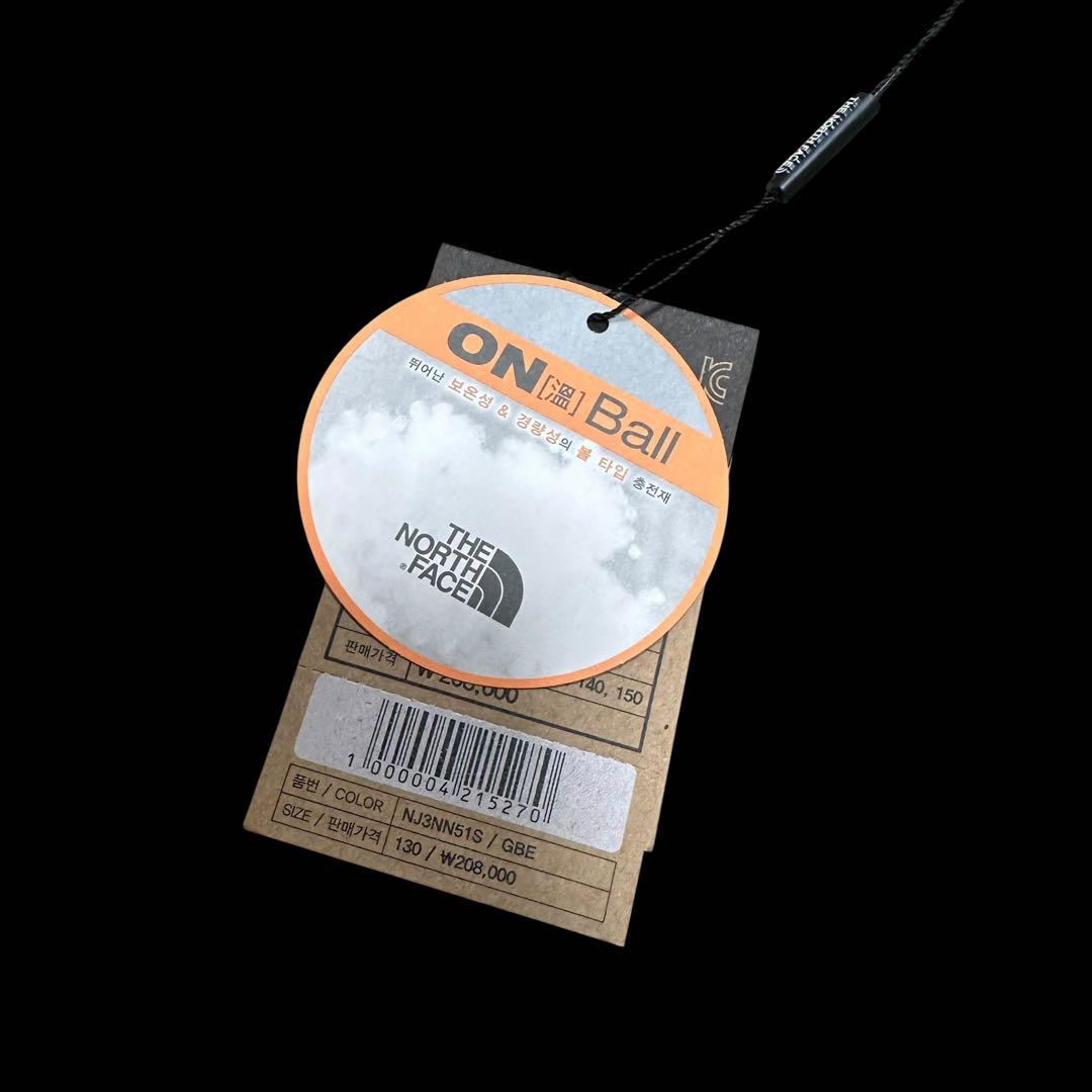 新品未使用 ノースフェイス K'S BLOOM ON BALL JACKET