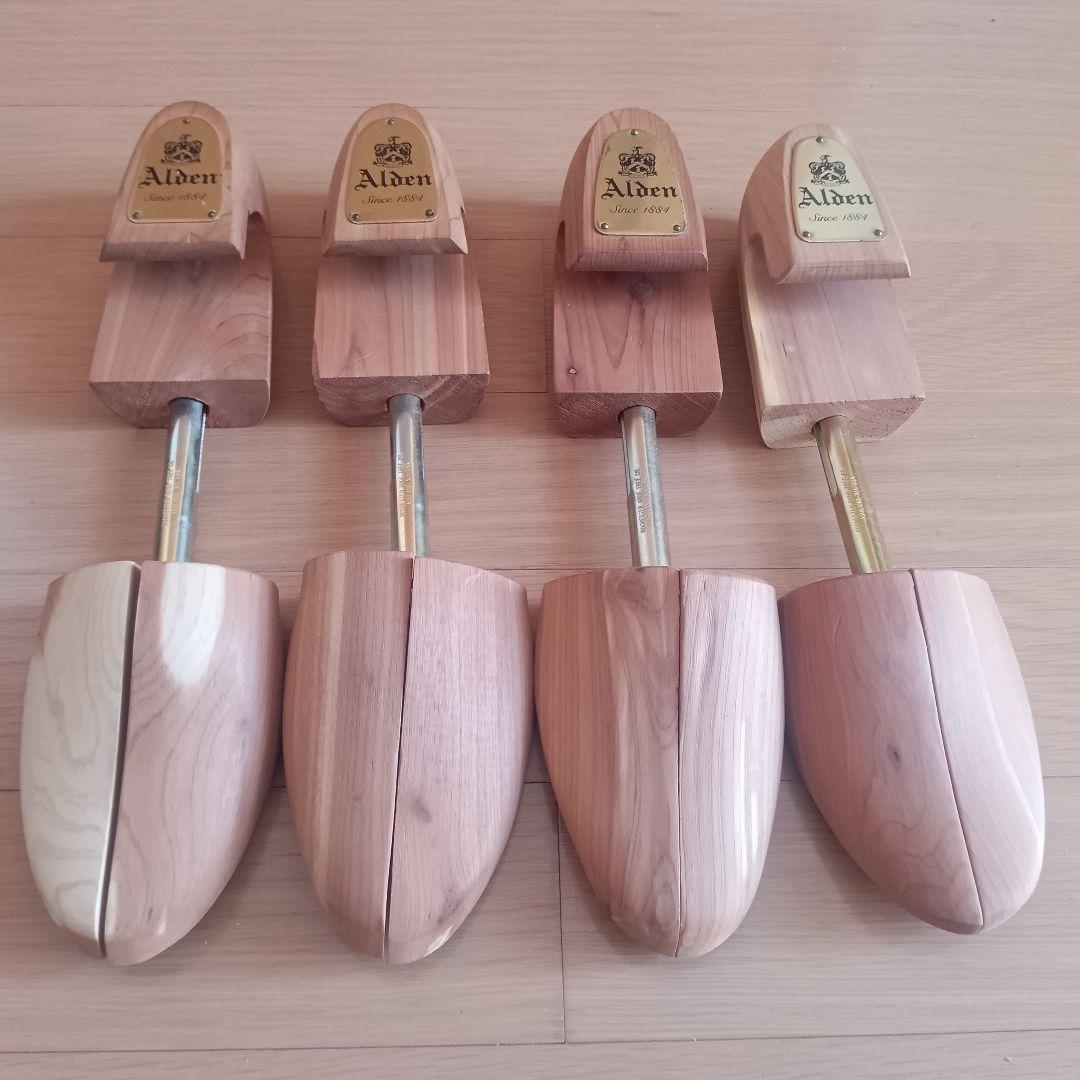 新着ALDEN純正シューツリー2組セットS