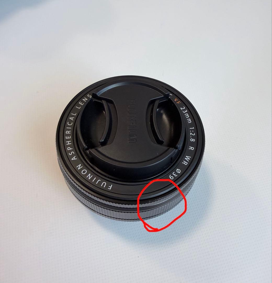 【25日まで値下げ】FUJIFILM XF23mm F2.8R WR