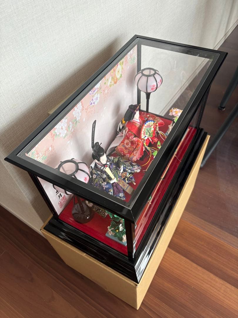 ★2024年2月購入★ひな人形★恵月人形本舗★ 花尽くし/金蘭衣装★