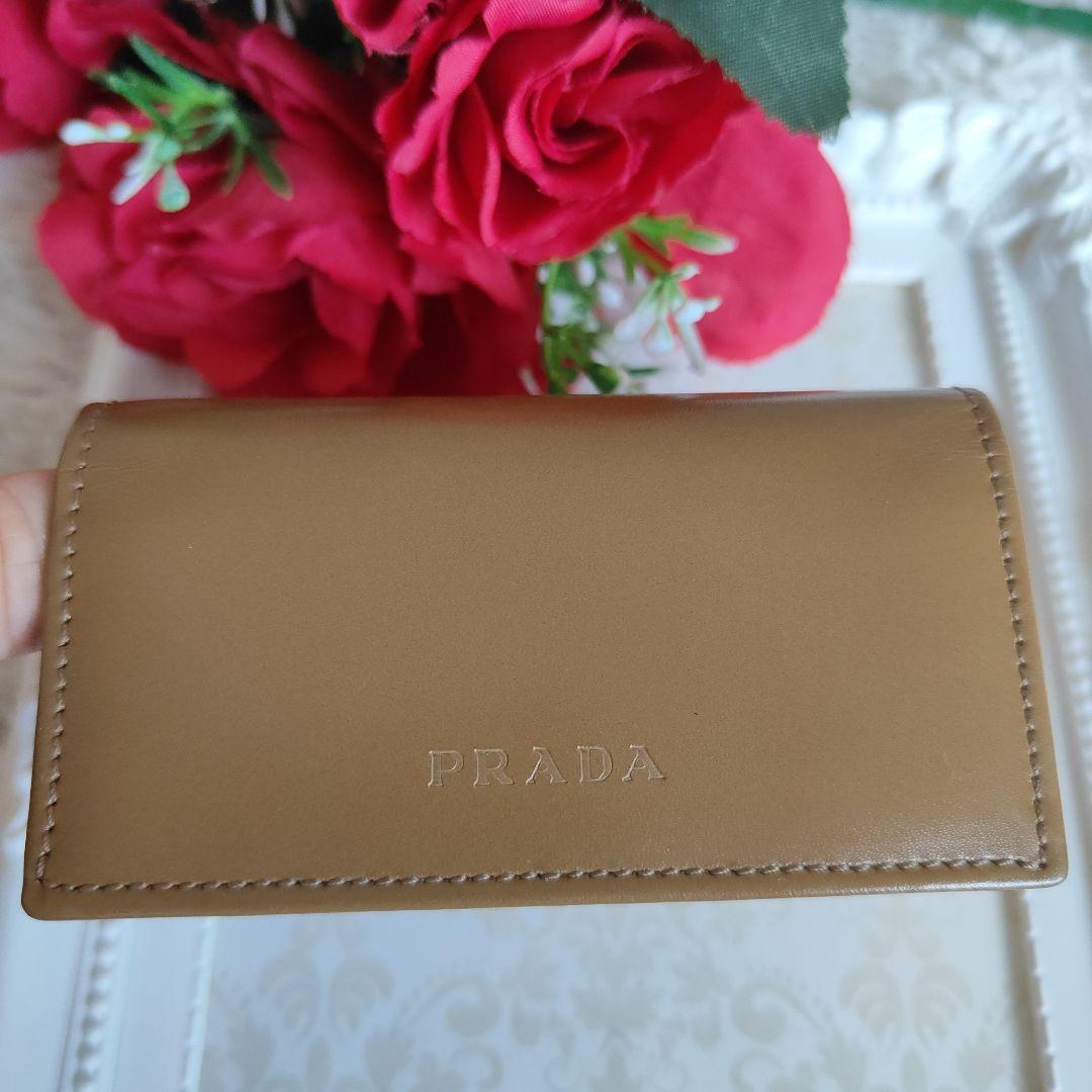 新品　未使用　PRADA　プラダ　 レザー　キーケース 正規品