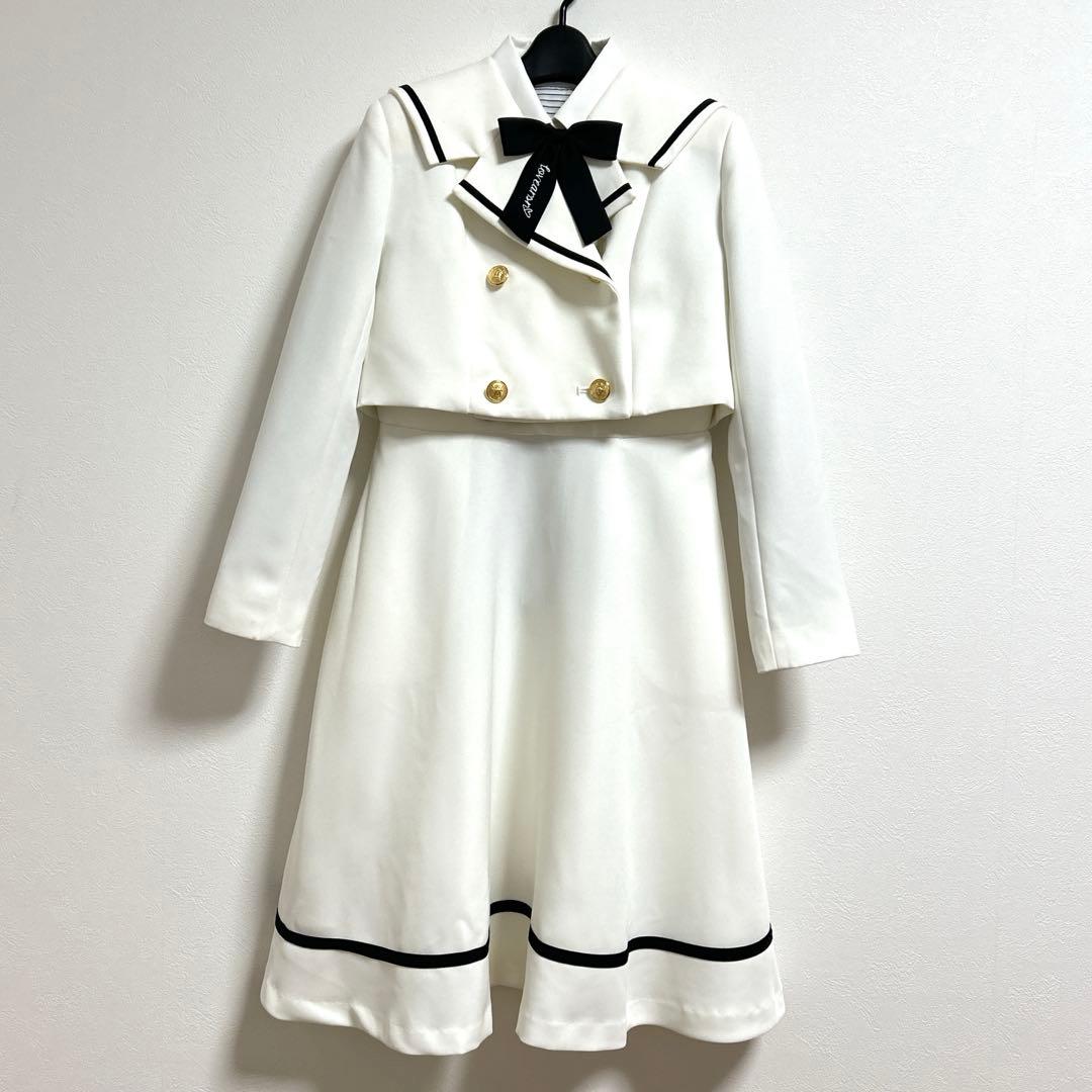 arisana アリサナ 卒業式 入学式 フォーマルスーツ 160cm 白