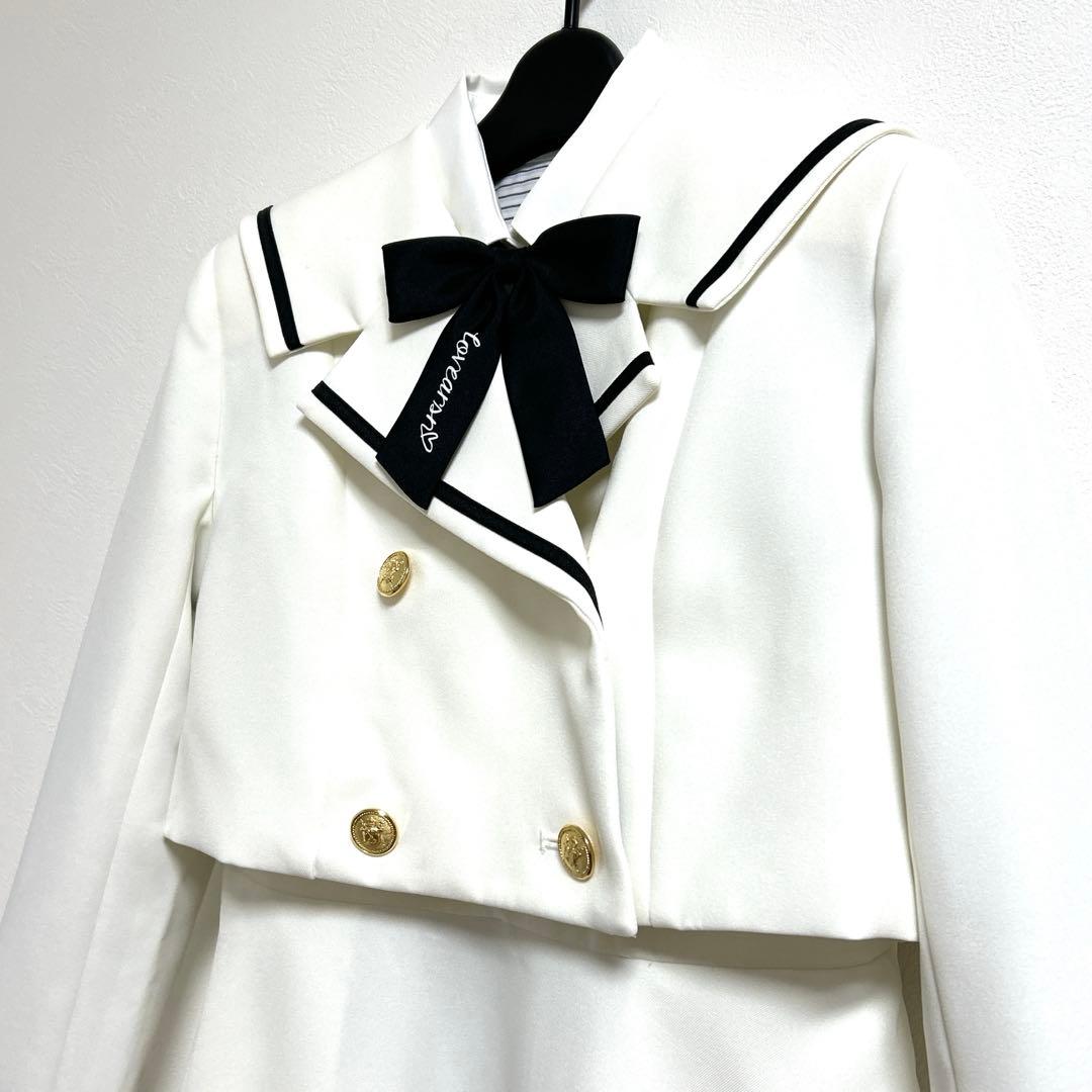 arisana アリサナ 卒業式 入学式 フォーマルスーツ 160cm 白