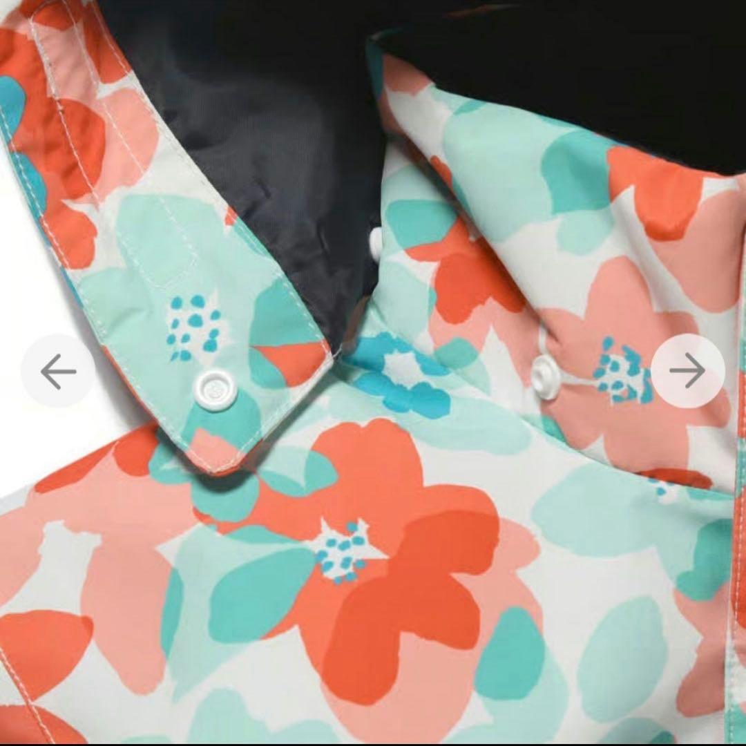 新品未使用　FABLICE スキーウェア　130センチサイズ調整可 花柄