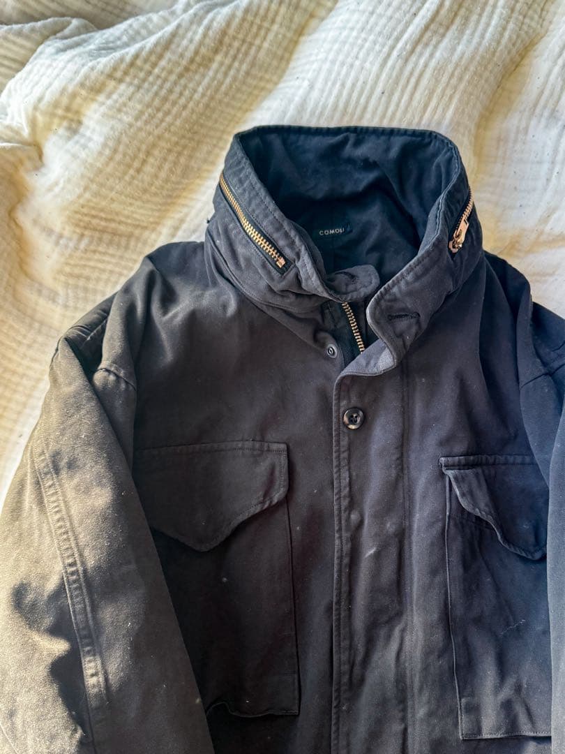 コモリ COMOLI 美品 24AW 製品染 M-65 ジャケット 2