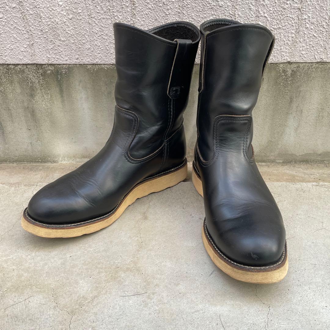 97年 羽タグ レッドウィング 8169ペコス 8.5E 茶芯