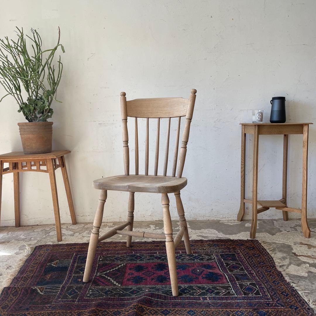 anpontanビンテージ ダイニング カフェチェア 剥離 no1