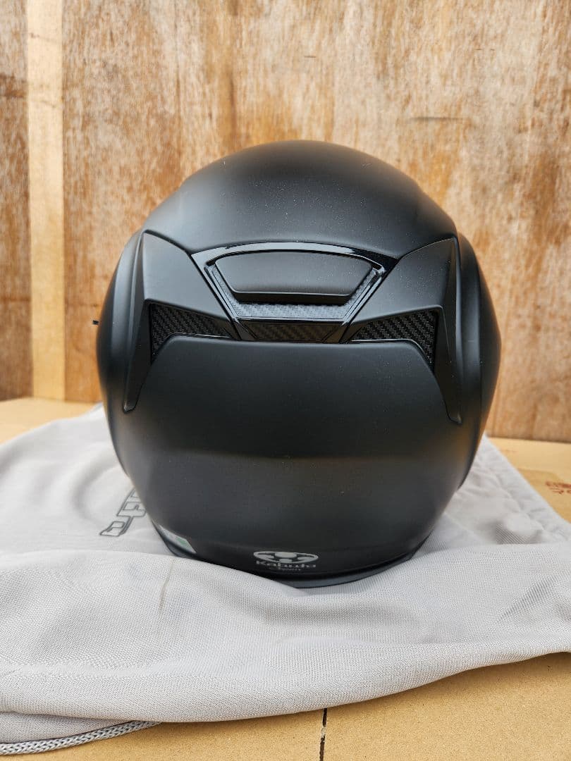 OGK Kabuto ジェットヘルメット マットブラック　　エクシード　L