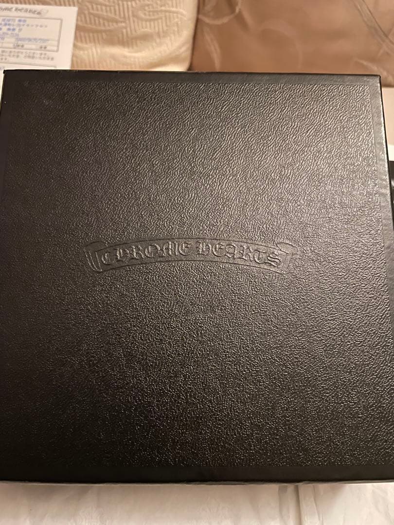 【クロムハーツ】正規品【付属品フルセット】スクエアジップビルウォレット