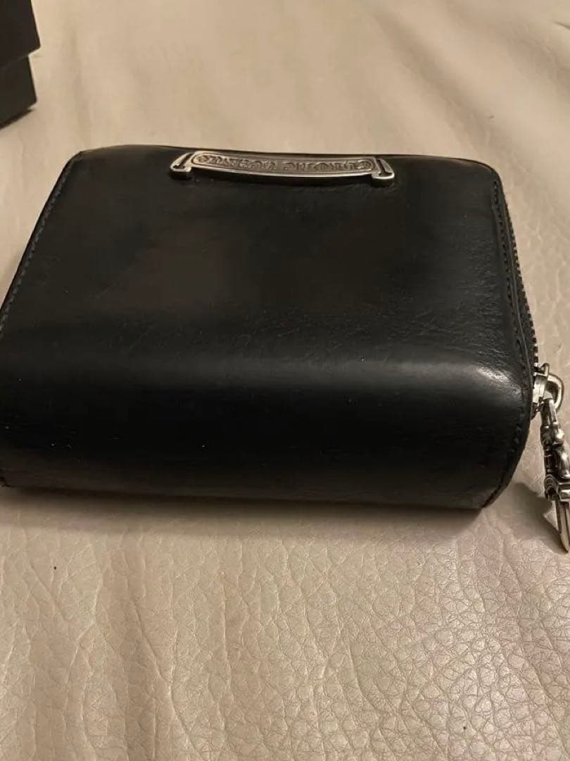 【クロムハーツ】正規品【付属品フルセット】スクエアジップビルウォレット