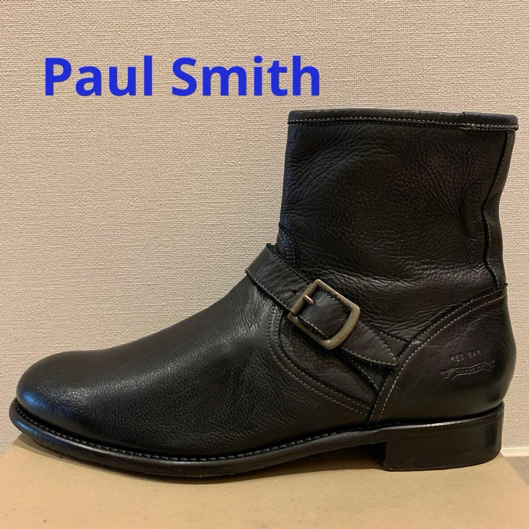 めい【美品】Paul Smith 黒ブーツ UK6.5（25.5cm）