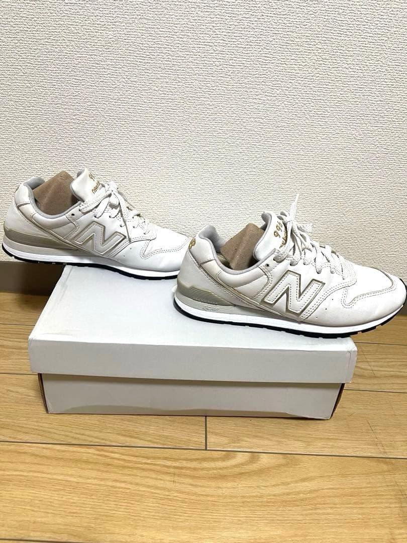 【専用】ニューバランス　996 スニーカー オールレザー ホワイトゴールド