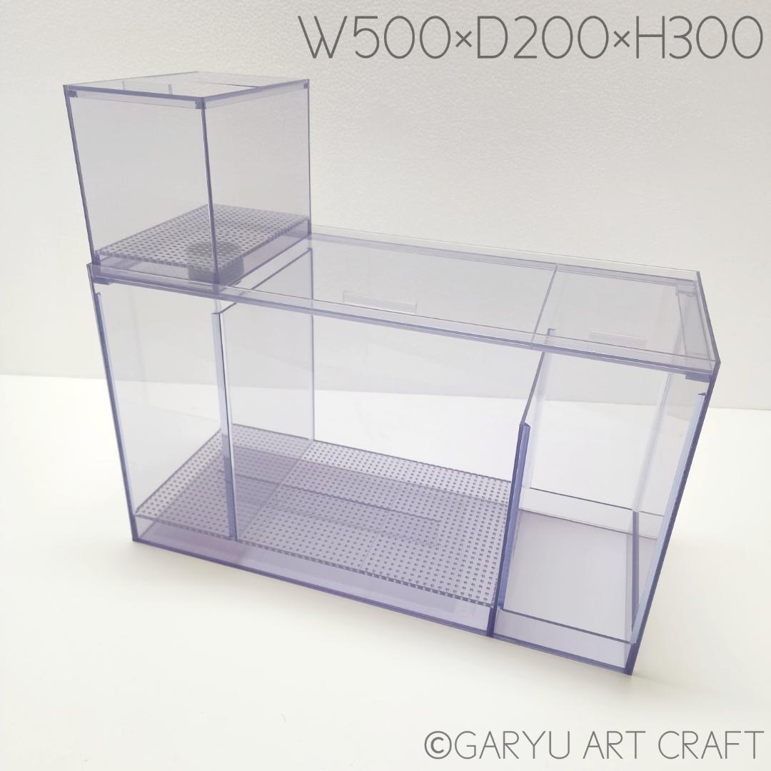 □国産3層式濾過槽□500×200×300h□オーバーフロー水槽用□
