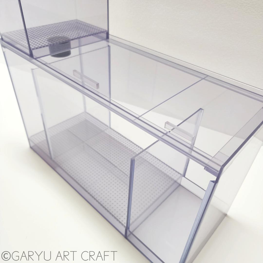 □国産3層式濾過槽□500×200×300h□オーバーフロー水槽用□