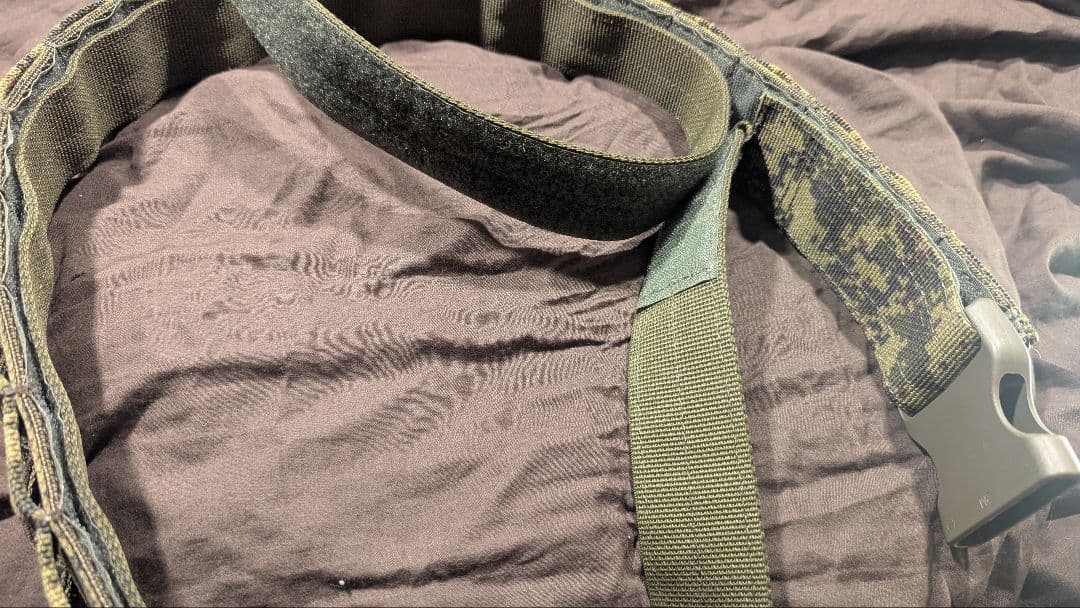 Wartech製 ライトモールタクティカルベルト デジタルフローラ迷彩