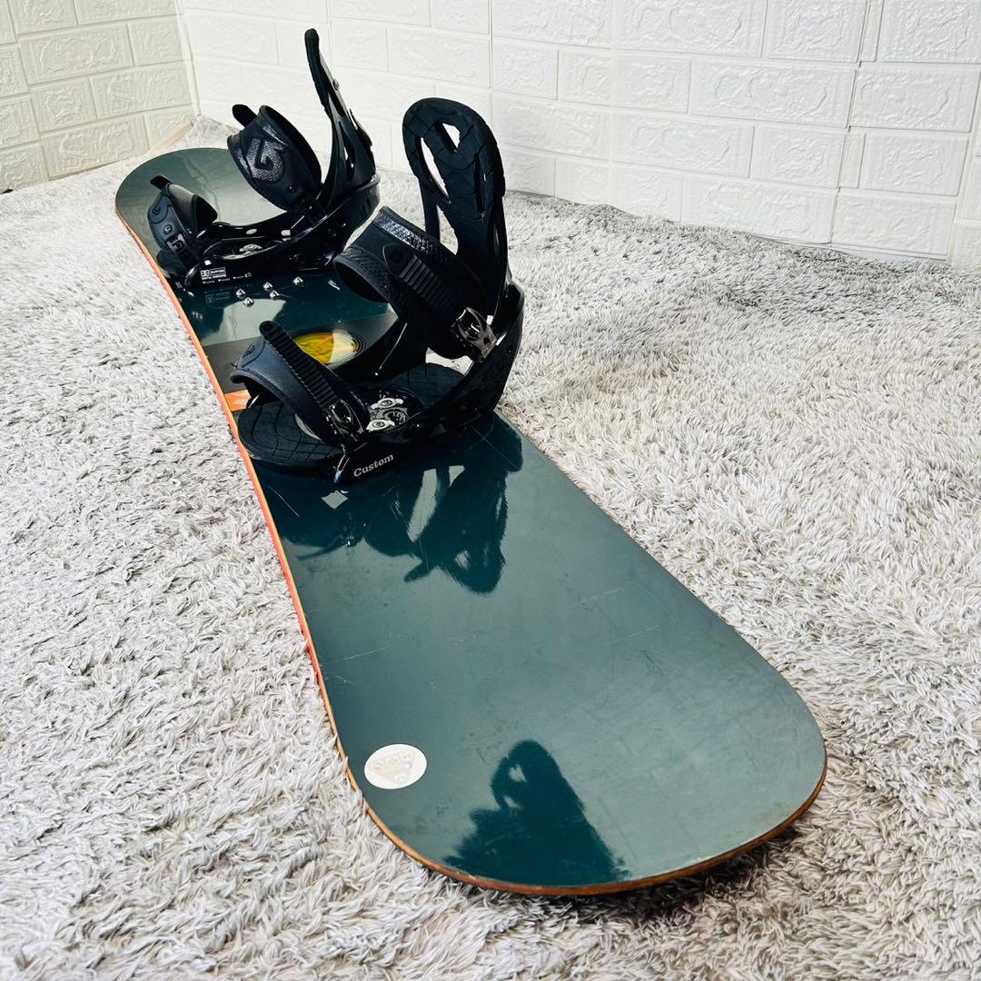 【初心者おすすめ 】バートン　カスタム　スノーボード　セット　162cm