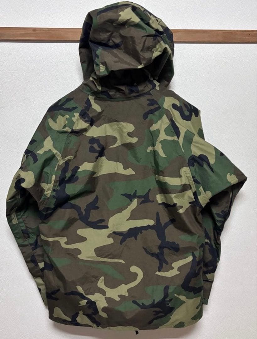 米軍実物 ECWCS Gen1 ゴアテックス パーカー ウッドランドカモ S-S