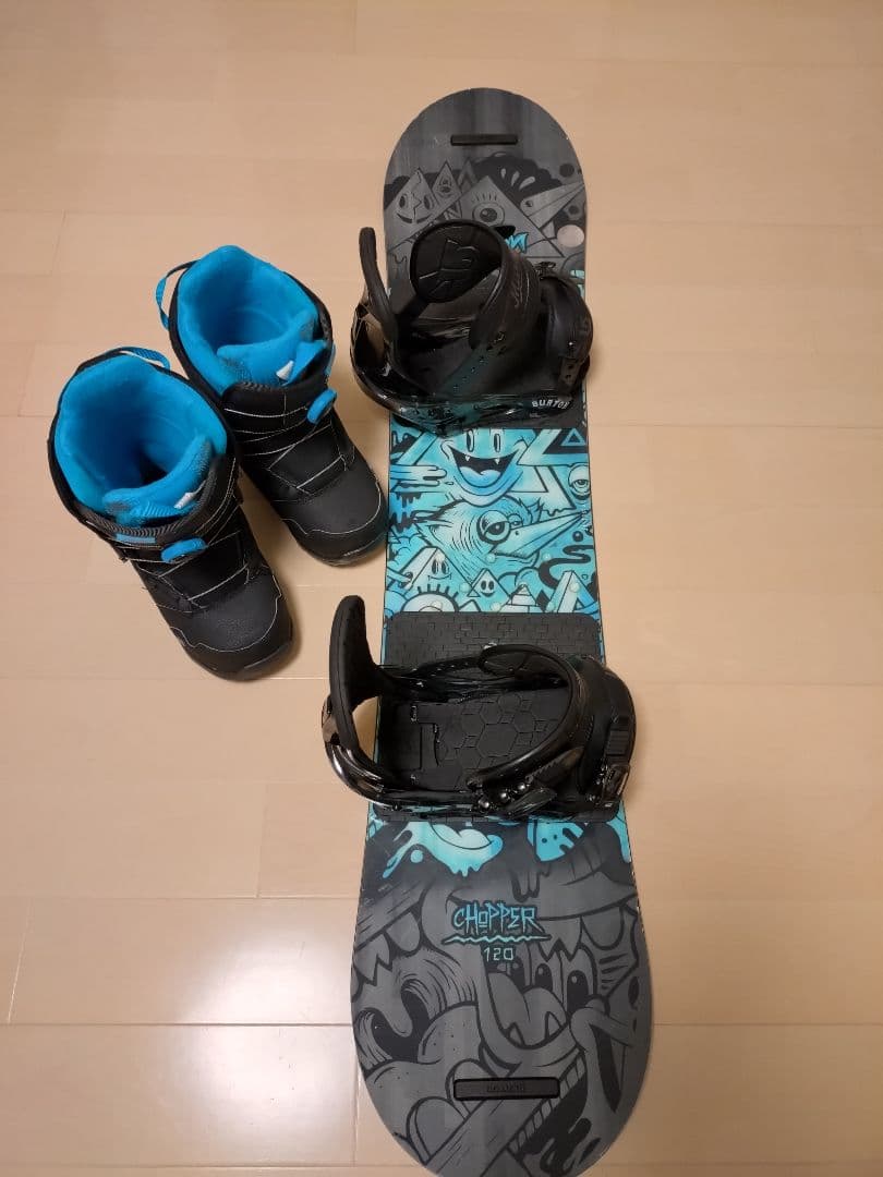 バートン キッズ ジュニア ユース チョッパー 120 ブーツ23cm セット