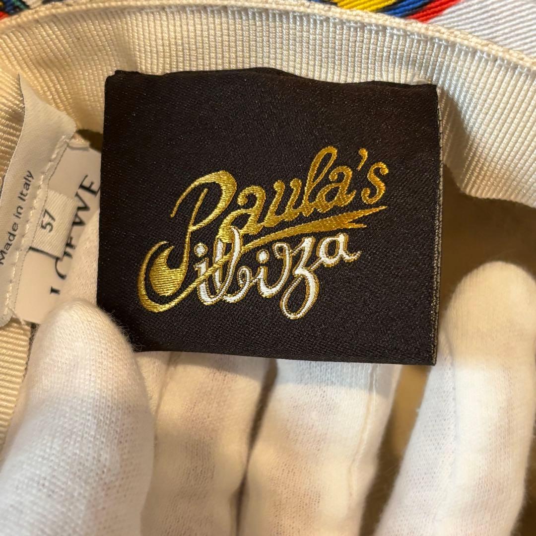 美品　LOEWE トカゲ柄　バケットハット57cm