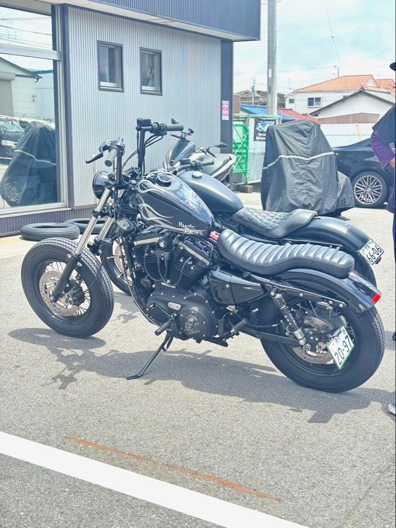 ハーレー用タンクカバー