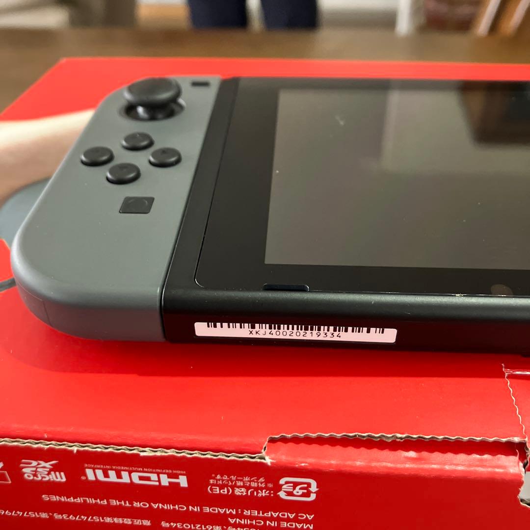 Nintendo Switch グレー 本体 ドック付き