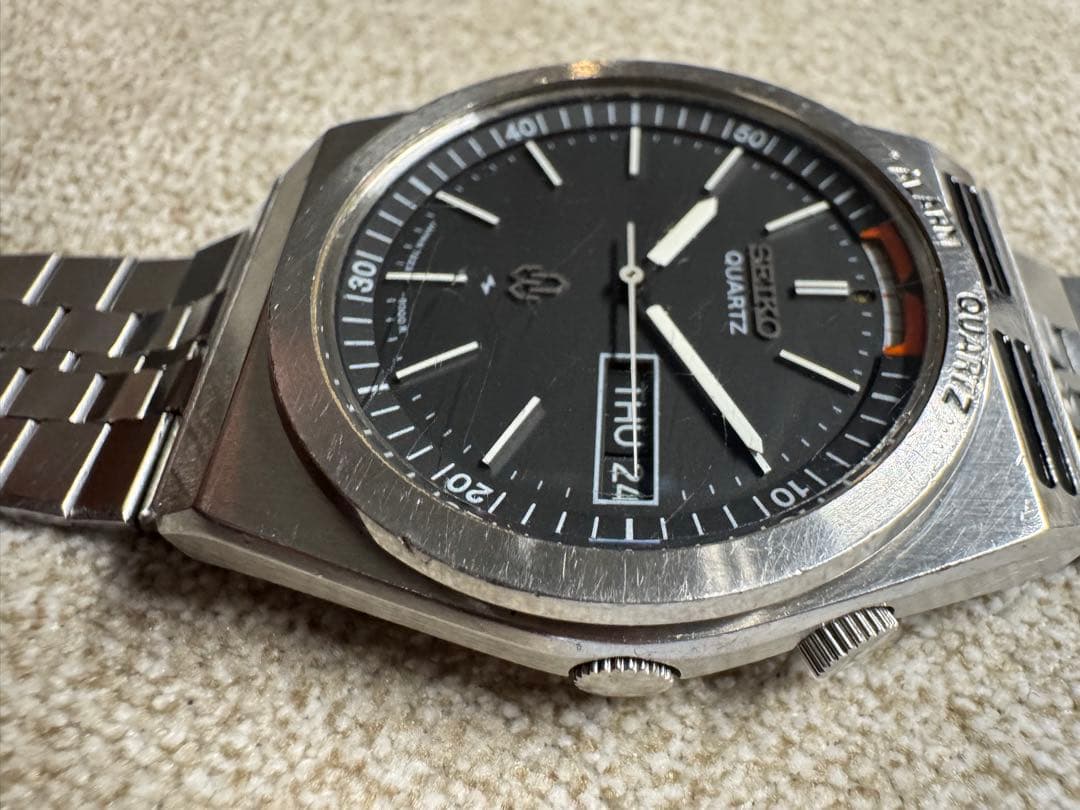 SEIKO 80年アラームクォーツ7223-6000稼働品
