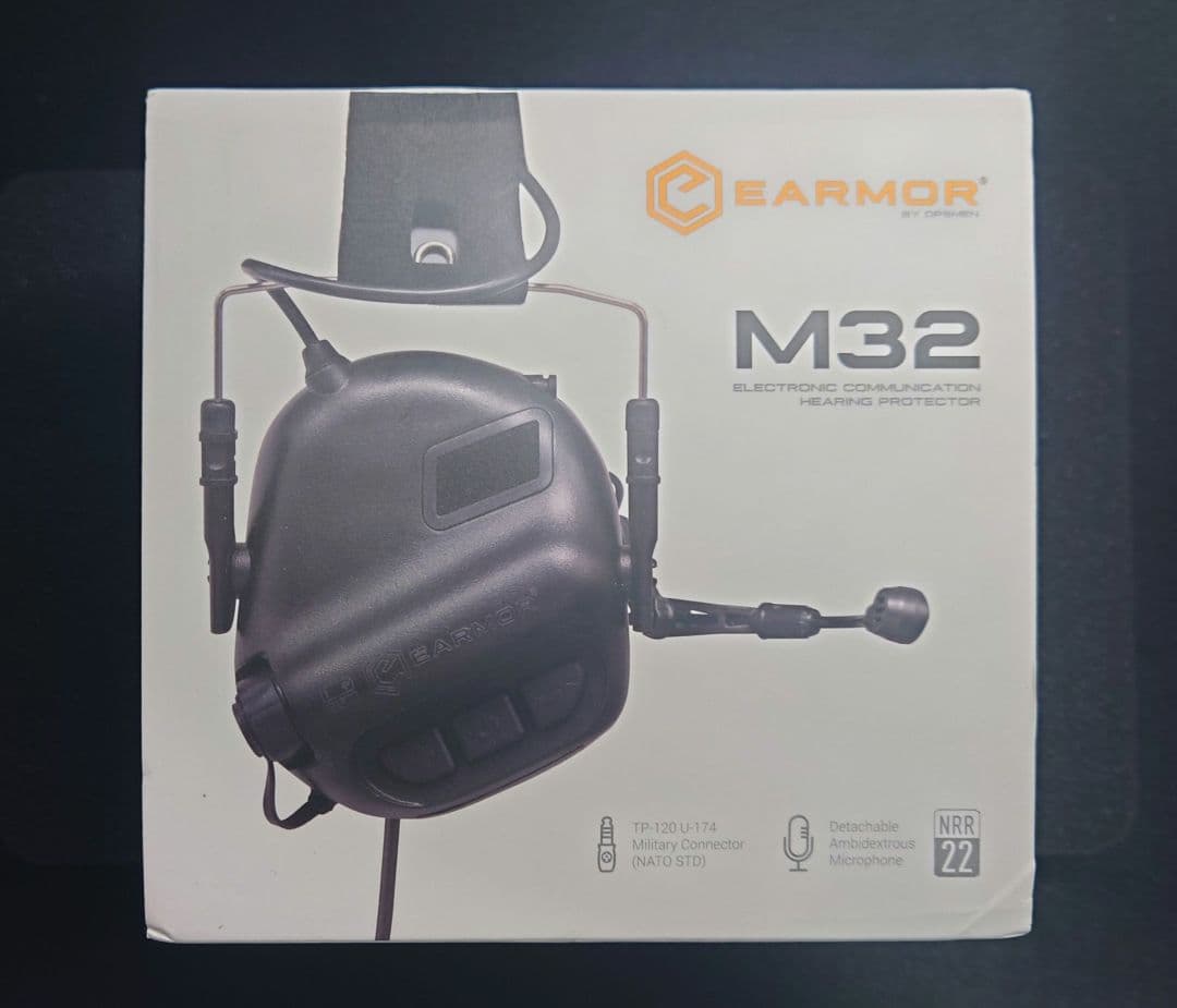 実物 OPSMAN M32 ヘッドセット　ブラック