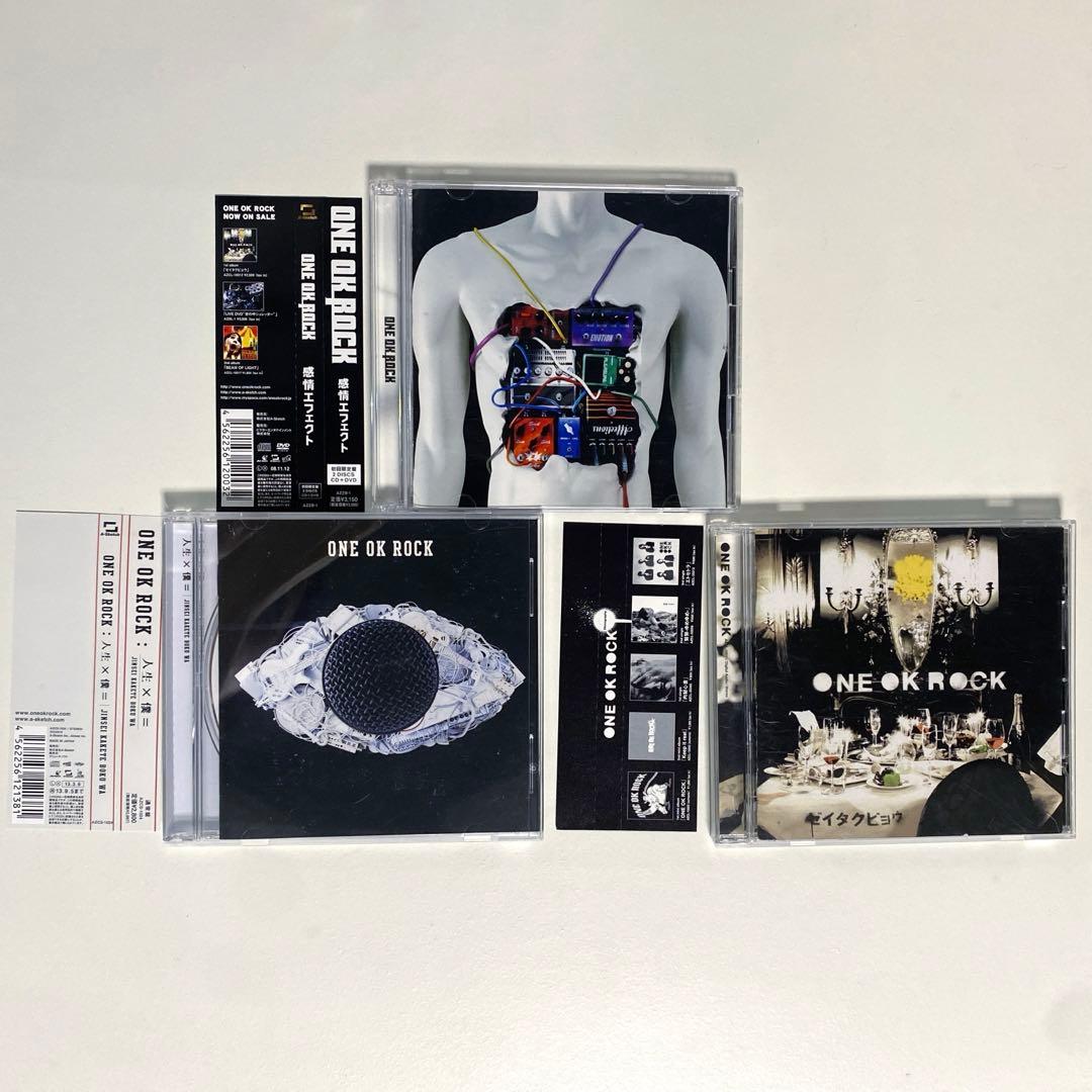 【初回限定盤】ONE OK ROCK ワンオク アルバム3枚セット（帯付き）