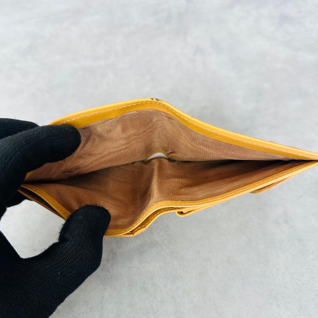 Vintage CELINE トリオンフ　マカダム柄　二つ折り財布