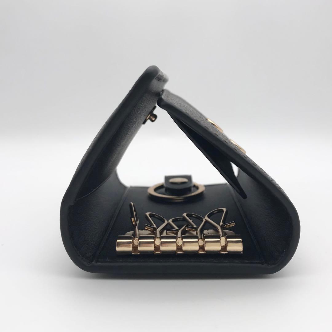 COACH 大人気！！ ファイブリング キーケース シグネチャー ブラウン 新品