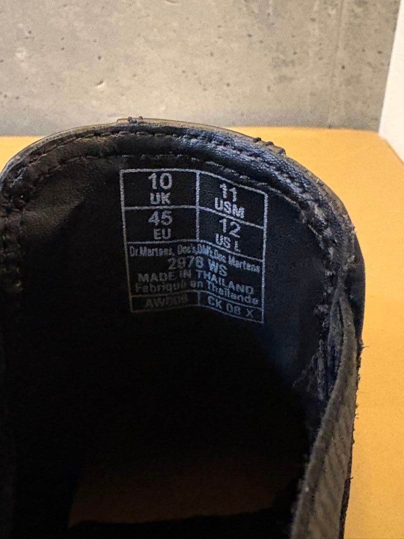 Dr.Martensサイドゴアブーツ UK10