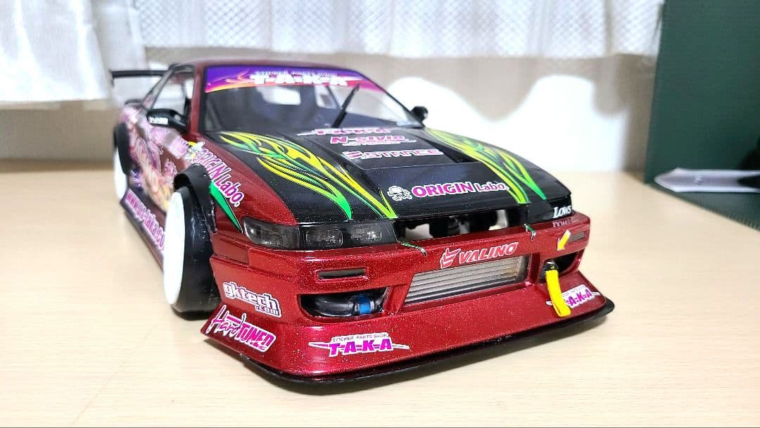 ラジコンボディ　ヨコモS13