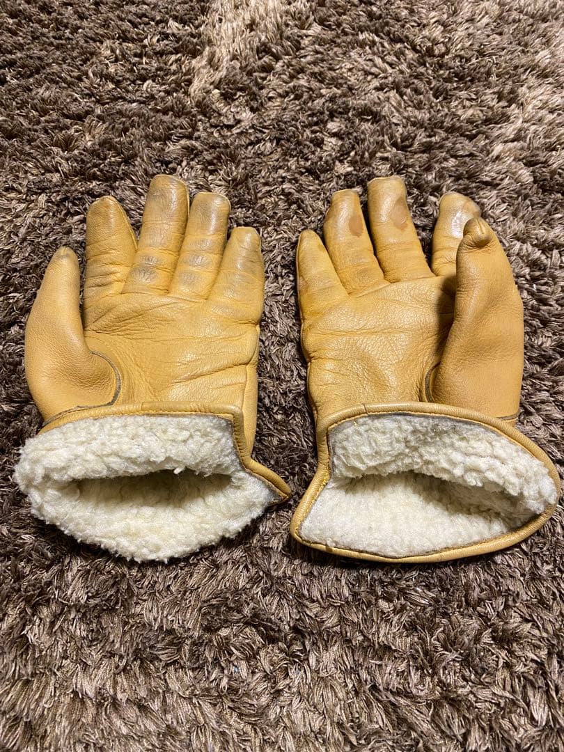 ランプグローブス　Lサイズ　ウィンターグローブ　キャメル