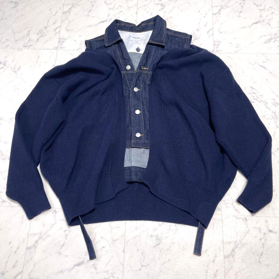 美品✨クヌースマーフ manyway denim jacket cardigan