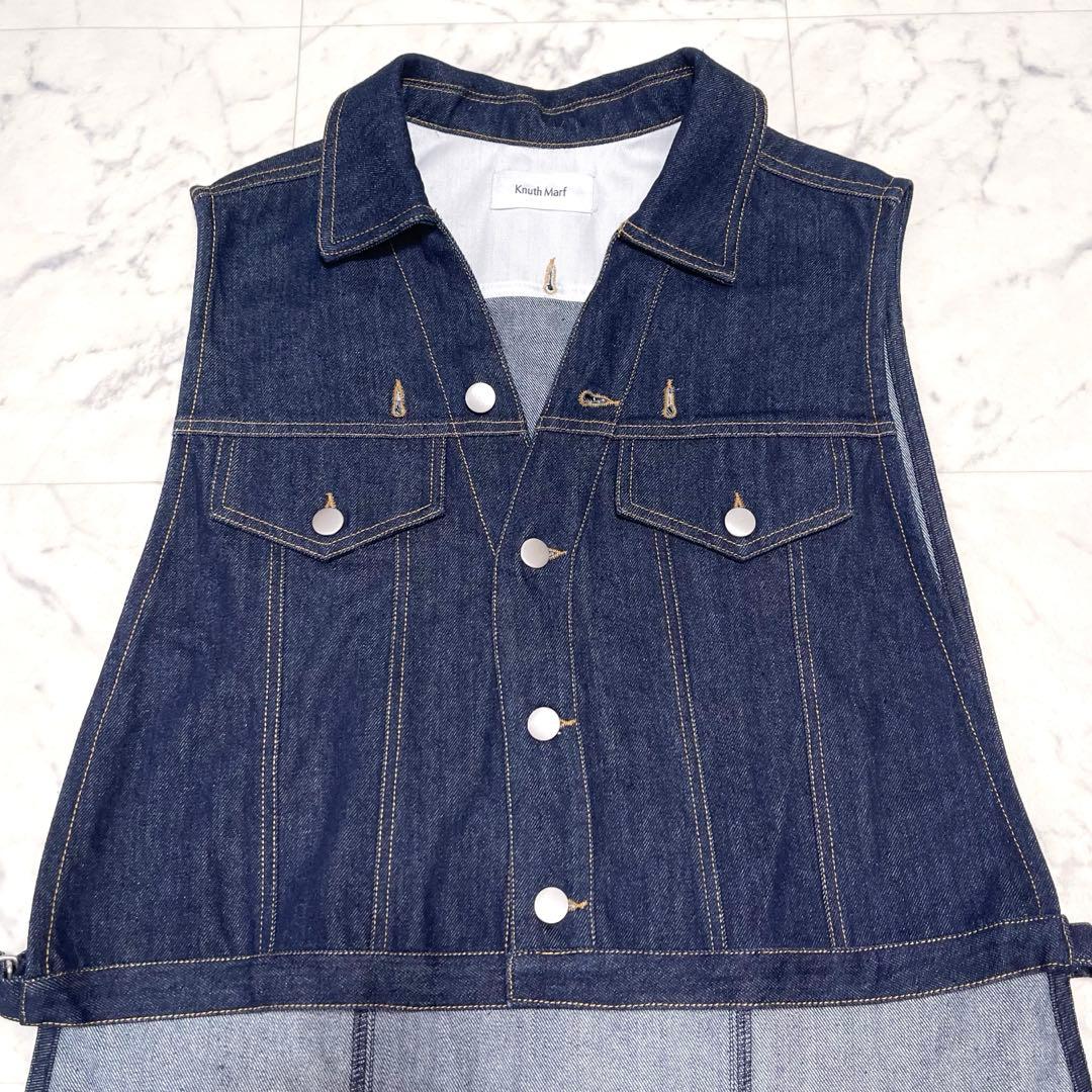 美品✨クヌースマーフ manyway denim jacket cardigan